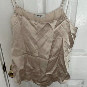 Aritzia Babaton Silk Camisole Beige XS
